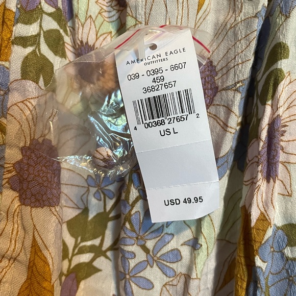 American Eagle Floral Corset Dress - Picture 5 of 5